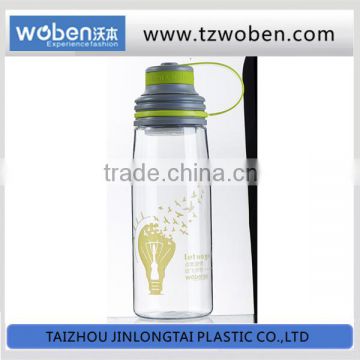 BPA free plastic sports bottle 750ml, plastic drinking bottles bpa free