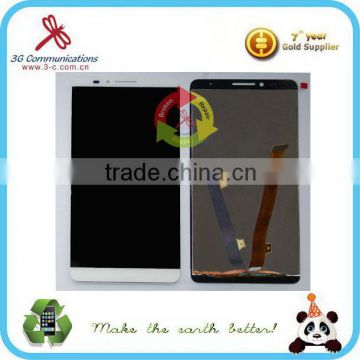 spare parts for 6.0'' LCD display screen, touch with digitizer for Huawei Mate7 assembly