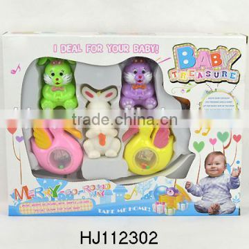 Hot Selling Plastic Baby Bed Hanging Toys, Wind Up Toys Bed's Bell HJ112302