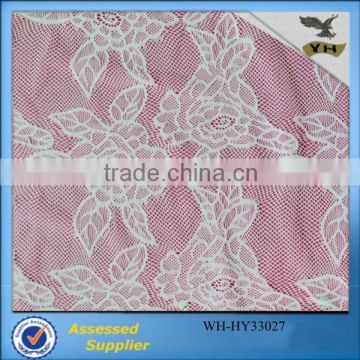 elastic hot sale vintage lace fabric for table cloth