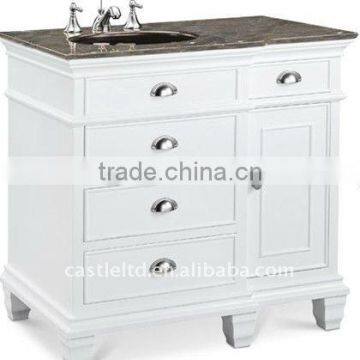 Double bowl sink bathroom vanity