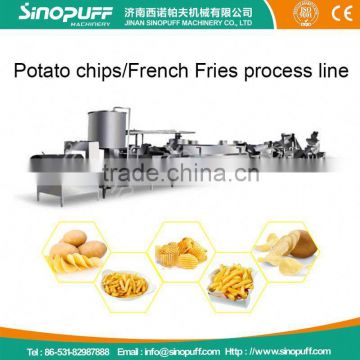 High Quality Small Scale Potato Chips Machine