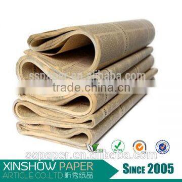 52X75cm bestselling wholesale vintage black newspaper paper black kraft paper                        
                                                Quality Choice