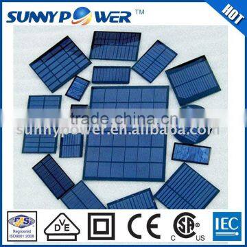 PET plastic solar panel 6w