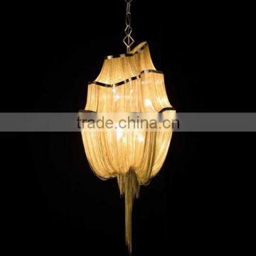 Cheer Lighting Wholesale the Nickel chains Atlantis Collection Chandelier Ceiling Light Wall Lamp