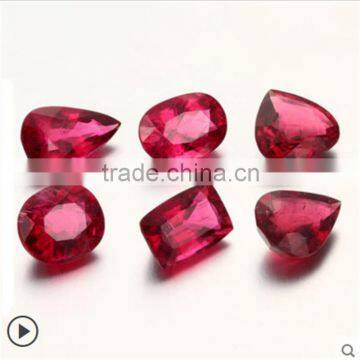 4-7ct Pigeon Blood Red Tourmaline Loose Stone photo-3