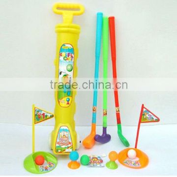 Children Golf Toys Play Set Plastic Golf Ball Game