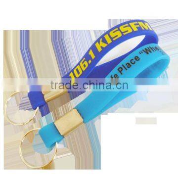 2016 Wholesale Food-grade Custom Made Cool Silicone Key Ring for Keys photo-3