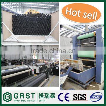 Plastic PP woven weed control mat/weed suppression mat/anti grass fabric with low price