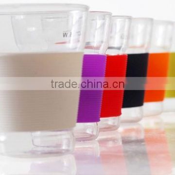 Factory Supplied Food Grade Colorful Collapsible Silicone Cup for Coffee