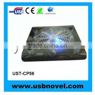 usb notebook cooling pad with led light