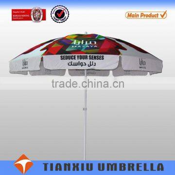 140g polyester beach umbrella,China umbrella manufacturer beach umbrella,Beach umbrella for promotion