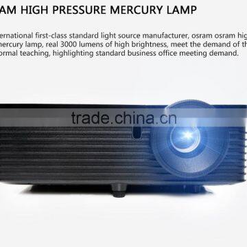 190W Lamp Led Projector With 3000 Lumens Dlp Protable Projector photo-4