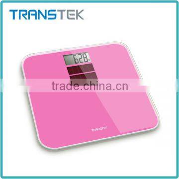 Solar energy household digital body scale