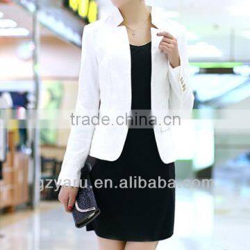 Women Formal Long Sleeve Blazer Women White Blazers 2013