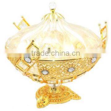 2014 nice design metal fruit plate with plastic L827