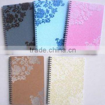 Eco-friendly customized cloth sprial Notebook