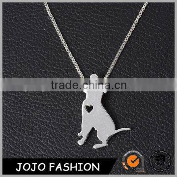 Yiwu jewelry wholesale custom laser cut dog tag necklace 2016