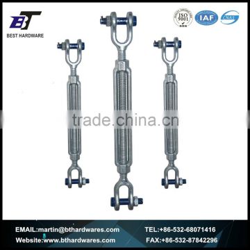 M16 WIRE ROPE CARBON STEEL JAW JAW TURNBUCKLE