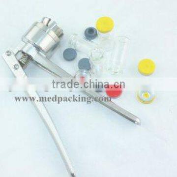 Crimping Machine Capping Tool for Flip Off Cap or Tear Off Cap with Vails Rubber Stoppers