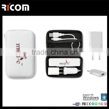 3 in 1 portable usb Power bank Set for promotional gifts/corporate gifts/christmas gifts 2015--Shenzhen Ricom