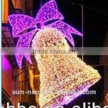 Led Rope Light Bell Christmas Motif Light photo-5
