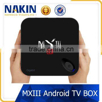 2GB 8GB 4K ultra output Android TV Box MXIII-G