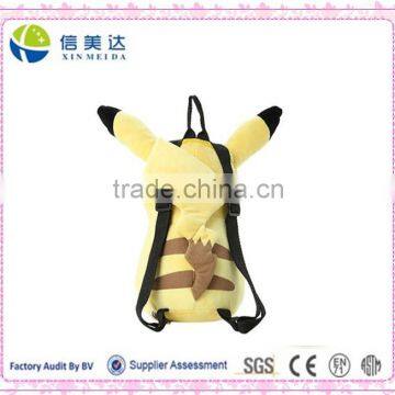 Best Selling Lovely Pikachu Plush Children Backpack