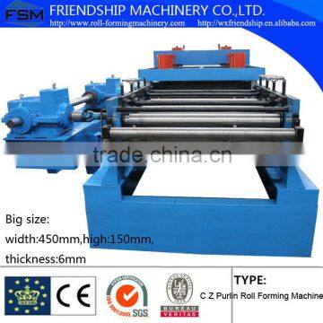 Big Size C Z Profile Roll Forming Machine Size From 120-450mm photo-2