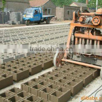 QMY4-45 mobile egg laying concrete hollow block making machine, brick molding machine automatic block machine introduction