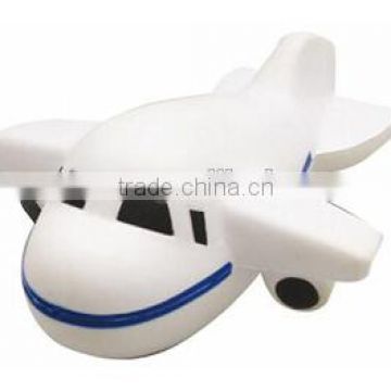 2014 popular pu foam anti-stress plane toy