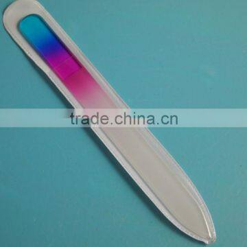 BLC-024 140mm 2C handle double side glass crystal glass nail file