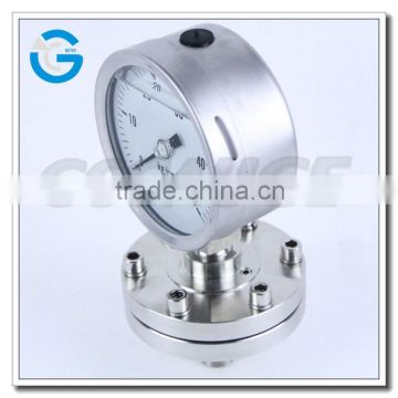 High Quality 4 Inch All Stainless Steel Diaphragm Type Pressure Manometer photo-3