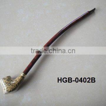 Long Stem Tobacco Pipe HGB-0402 photo-2