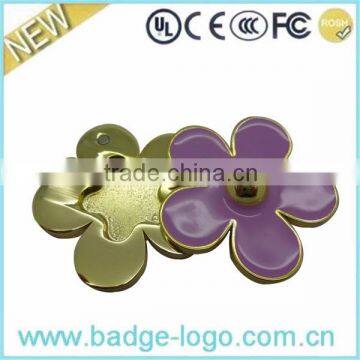 Custom Solid Perfume Sliding Metal Container Pendant