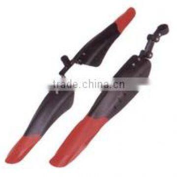 hot sale high quality wholesale price durable red plastic bicycle mudguard bicycle parts