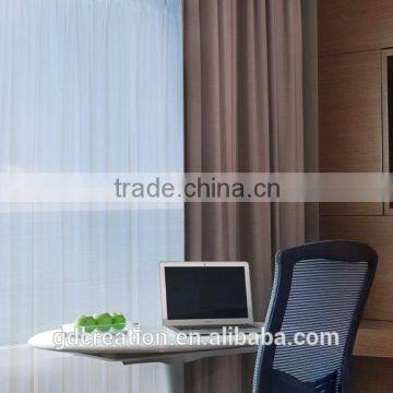 Hotel furniture solid wood leg environmental friendly lacquer desktop computer table design