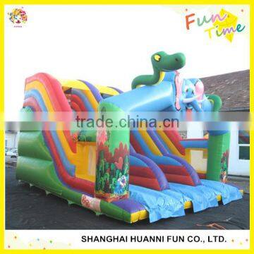factory price Cheap Inflatable slide for kids /dry slide/ water slide for home garden