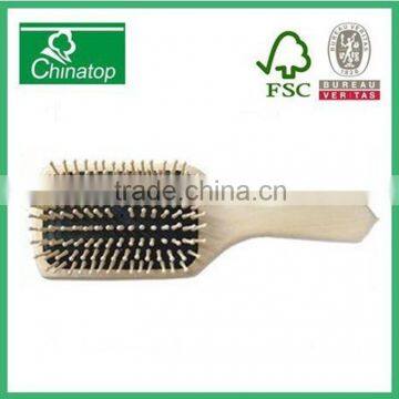 Rectangle long handled air cushion wooden massage comb, hairbrush, hotel style, creative gift, beauty, WMC028