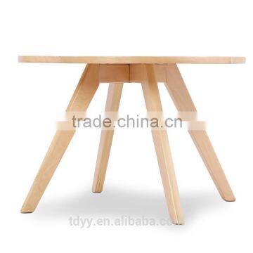 TDCT-60 Round Plywood Dining Room Cafe Table With Birch Veneer photo-2