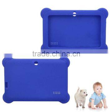 Quality silicone buffer customized phablets phone call 3G Wifi 7 inch Q88 Android A23 kids tablet case