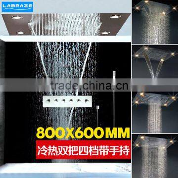 LABRAZE LE800600 Shower Panel With LED Light and Thermostatic Faucet photo-6