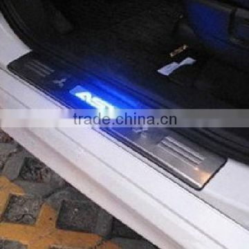 mitsubishi asx door sill ,stainless steel door sill with light