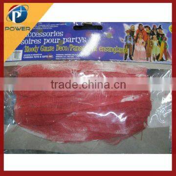 Halloween bloody gauze bandage, bloody gauze decoration