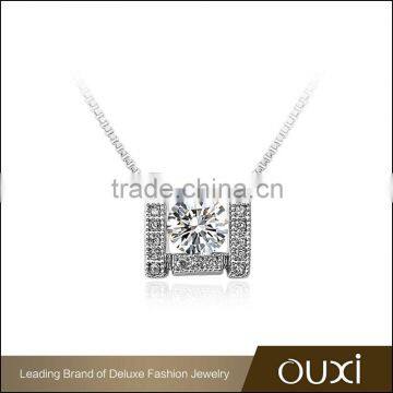 OUXI New Arrival Indian Jewelry Necklace Made With AAA Zircon 11051-1 photo-2