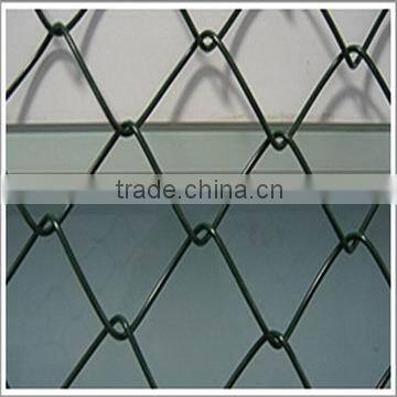 Powder coated chain link fencing (Anping Factory)