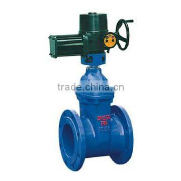 gate valve with electric actuator