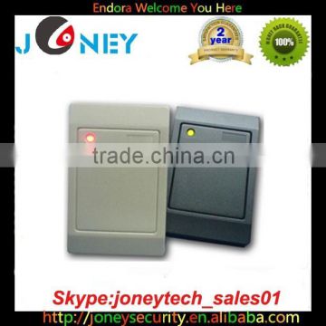 Waterproof Type Access Control proximity card reader for WG26/34 Interface