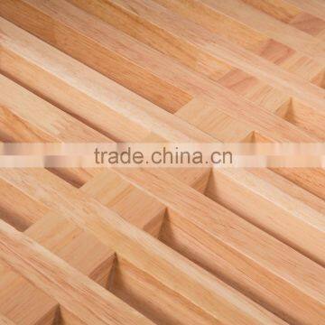 Walnut Finish 48-inch Mid Century Modern Living Room Slat Bench photo-4