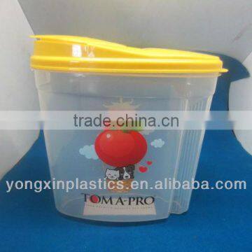 plastic storage container for pet